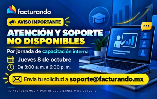Atención y soporte no disponibles
