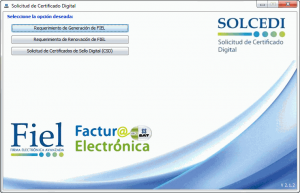SOLCEDI aplicación