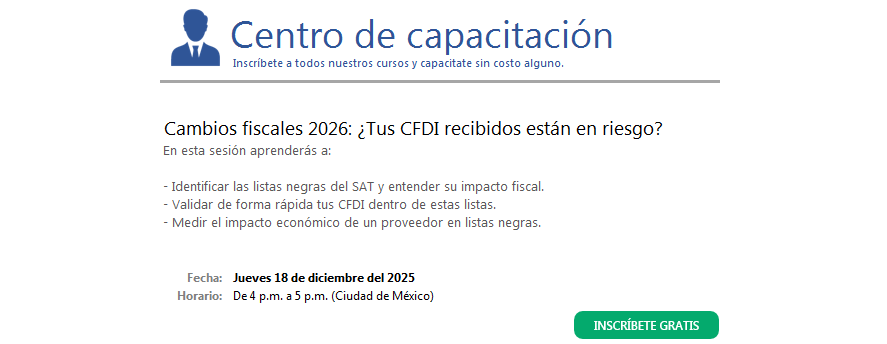 Centro de capacitación: Cursos gratuitos