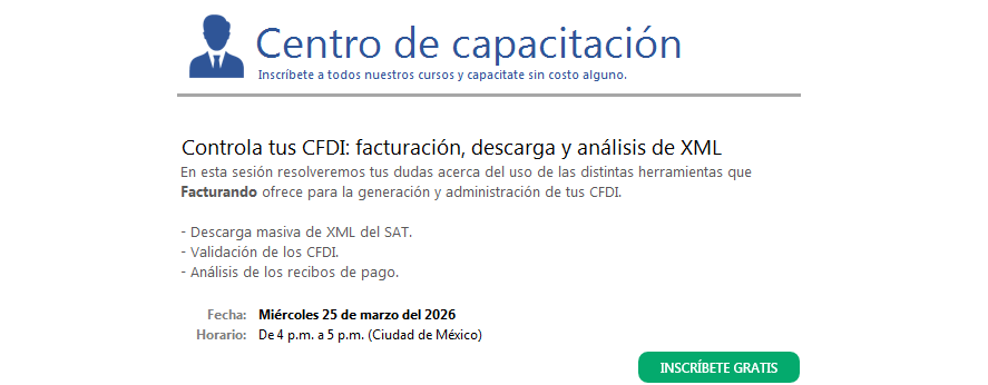 Centro de capacitación: Cursos gratuitos