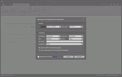 Muestra los parámetros disponibles para llevar a cabo la descarga de constancias de retenciones del servidor del SAT.