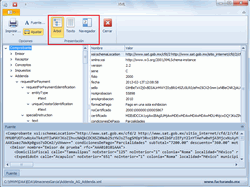 Visualización de tu archivo XML ya con la adenda