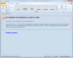 Validación previa de tu archivo XML antes de adicionarle la adenda