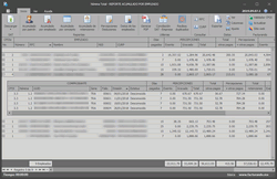 Podrás consultar el detalle de los recibos de nómina agrupados por empleado.