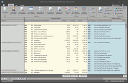 Muestra el desglose de las percepciones, deducciones y otros pagos por cada recibo de nómina.